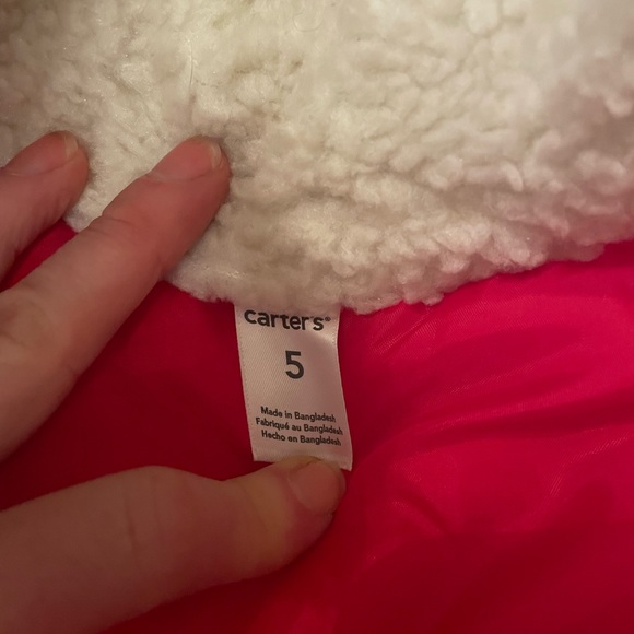 Carter’s Boy Red Vest Size 5 - Picture 3 of 4